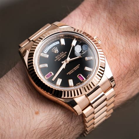 black and rose gold rolex|rolex rose gold price.